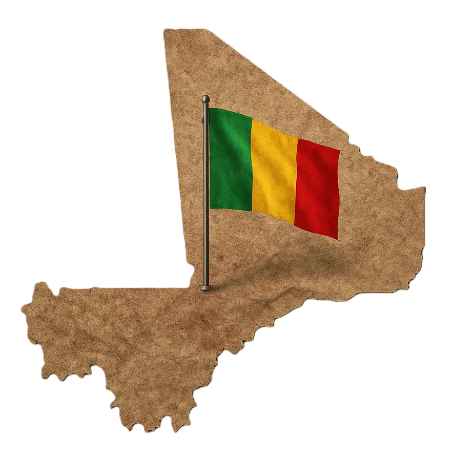 Carte du Mali